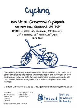 Join Us at Gravesend Cyclopark