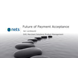 Future of Payment Acceptance