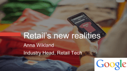 Setting the Retail Vision