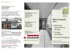 Infoflyer und Anmeldung - Deutscher Holzfertigbau