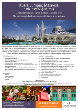 Land Tours - Dialysis Abroad