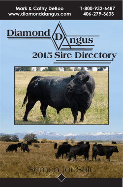 2015 Sire Directory