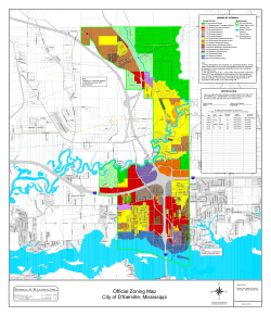 Zoning Map - City of D`Iberville