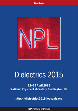 Delegate handbook - dielectrics2015.ioâ¦