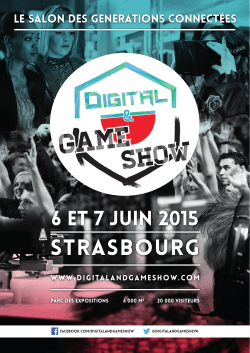strasbourg - Digital Games show