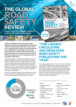 The Global Road Safety Review covers
