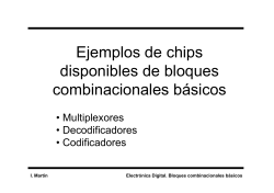 Ejemplos de chips disponibles de bloques