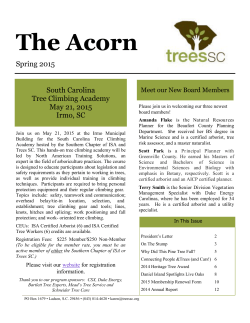 The Acorn â Spring 2015 - Daniel Island Historical Society