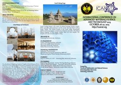 INTERNATIONAL CONFERENCE ON ADVANCED MATERIALS