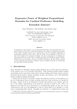 Expressive Power of Weighted Propositional Formulas for