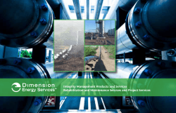 Pipeline Brochure - Dimension Energy Services