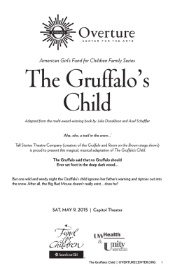 The Gruffalo`s Child