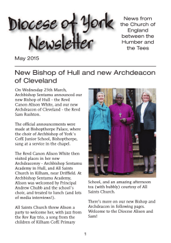 May 2015 Newsletter - read online