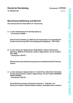 18/5123 - Datenbanken des deutschen Bundestags
