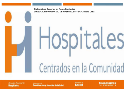 acciones - Programa - Hospital El Cruce