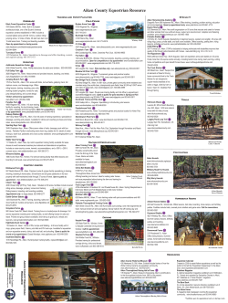 Equestrian Resource and Map