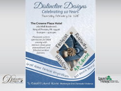 Couture Sponsor - Distinctive Designs