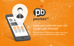 Keep your users on your site longer with Peerbelt