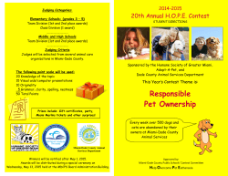 Responsible Pet Ownership - District 3 School Board Member Dr