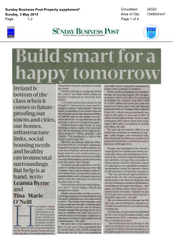 Build smart for a happy tomorrow