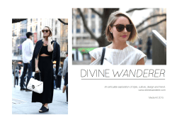 DIVINE WANDERER 2015 Media Kit