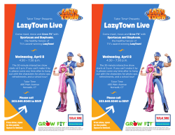 LazyTown Live LazyTown Live
