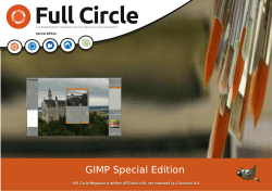 GIMP special edition - Full Circle Magazine