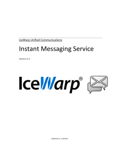 Instant Messaging Service