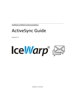 ActiveSync Guide