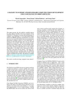a dataset to support and benchmark computer vision