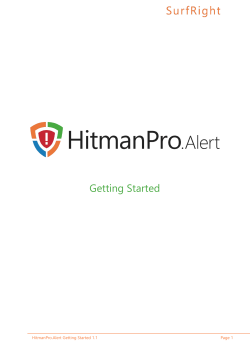 HitmanPro.Alert test tool manual
