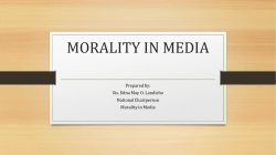 MORALITY IN MEDIA - Dmiinternational.org