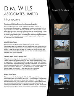 Infrastructure - DM Wills Associates Limited