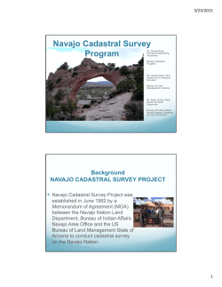 Cadastral Surveys and Land Surveys Standards