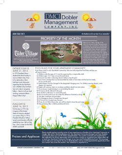 Newsletter - Dobler Management Company, Inc.
