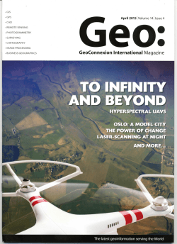 GeoConnexion International Magazine