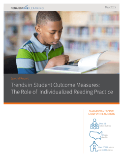 The Role of Individualized Reading Practice