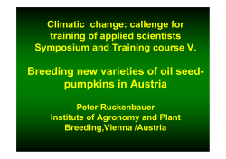 Peter Ruckenbauer - Climate change