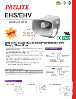 EHS/EHV - RS Components International