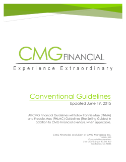 Conventional Guidelines
