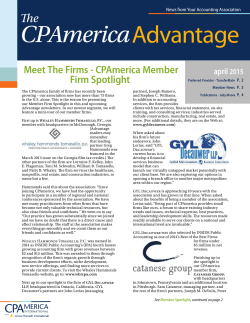 Advantage CPAmerica - CPAmerica International