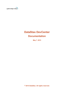DataStax DevCenter