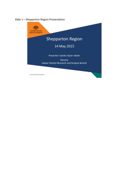 PDF file of Shepparton Presentation May 2015