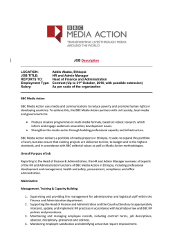 HR and Admin Manager REPORTS TO