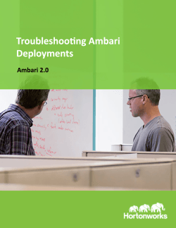 Troubleshooting Ambari Issues