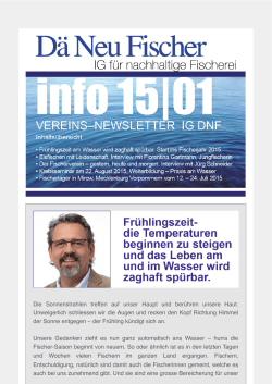 Newsletter - IG Fischerei
