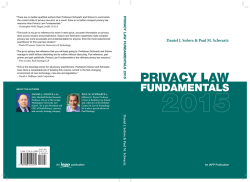 table of contents - The George Washington University