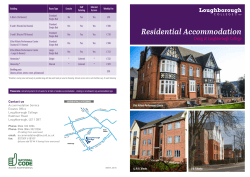 Accommodation Booklet 201516