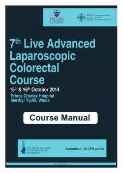 7th Live Advanced Laparoscopic Colorectal