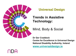 Trends in Assistive Technology: Mind, Body & Social